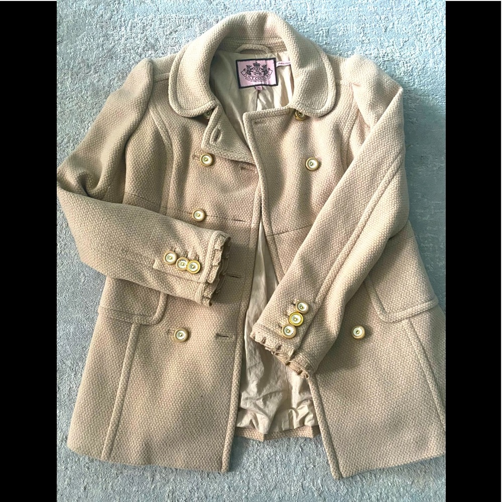 Juicy couture unique pea coat
